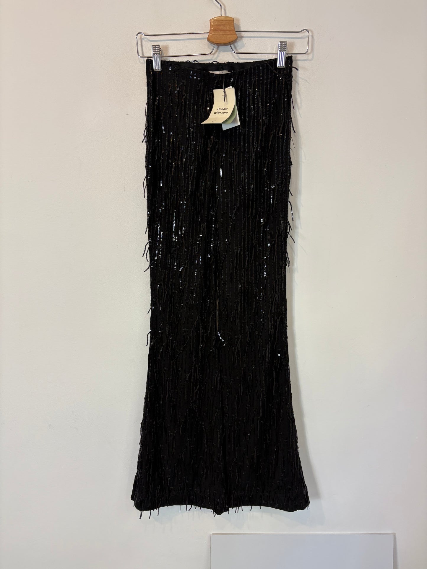 SHEIN. Burgundy Fringed Cardigan Tl