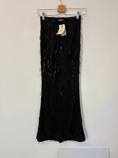 SHEIN. Burgundy Fringed Cardigan Tl