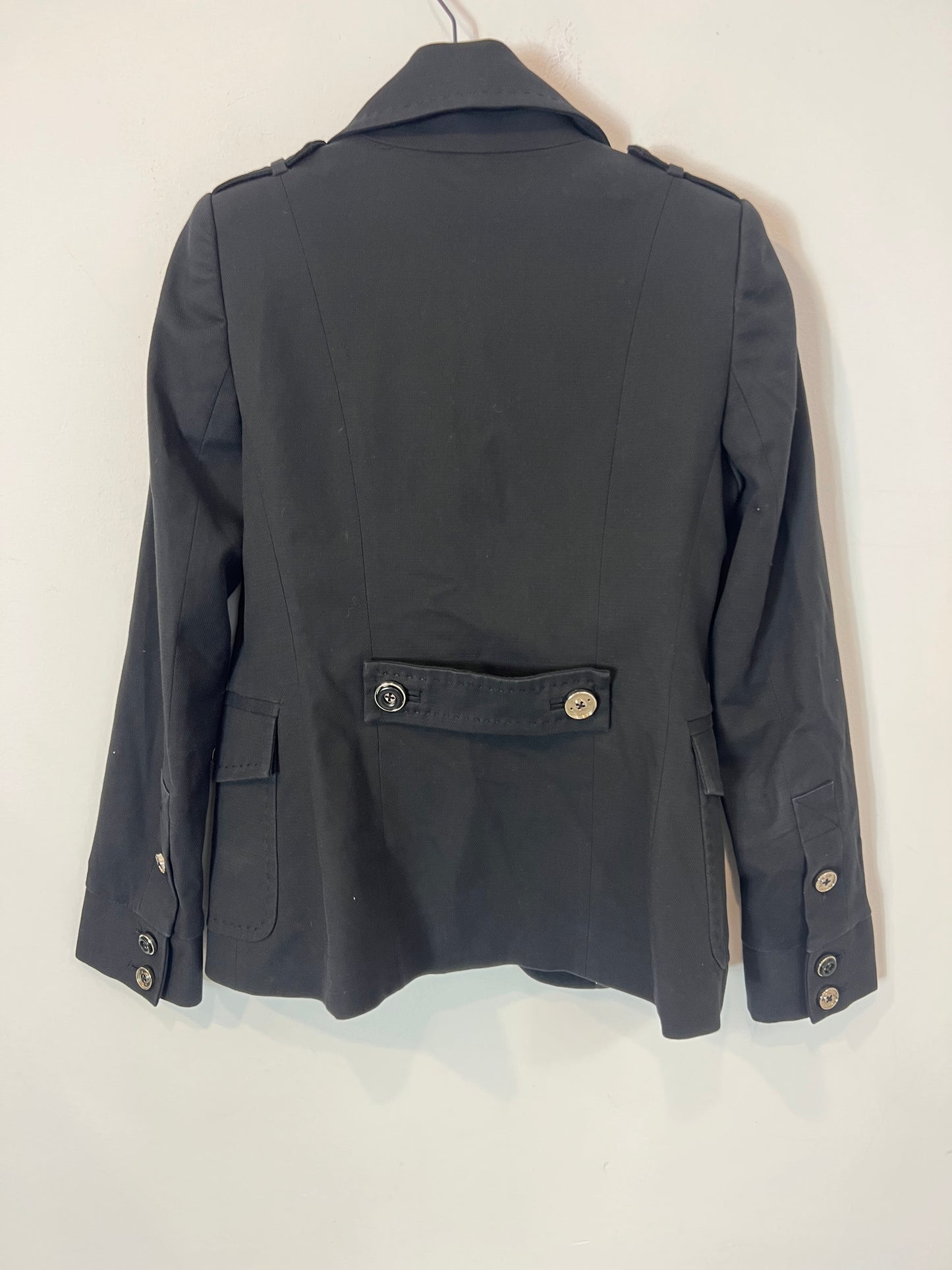 MASSIMO DUTTI. Black suit jacket, size 36/38