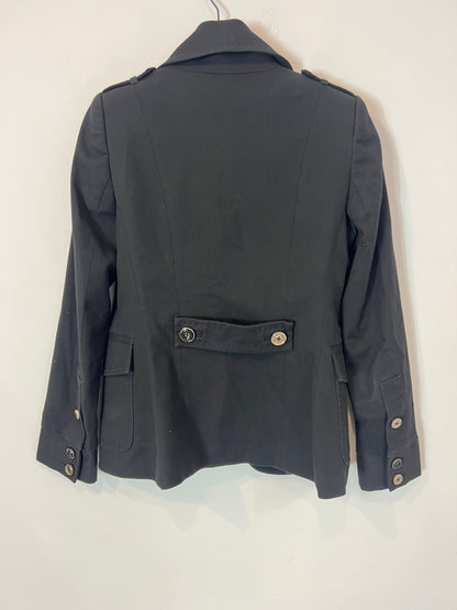 MASSIMO DUTTI. Black suit jacket, size 36/38