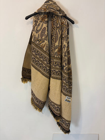 ALGAZALA. Bufanda egipcia bordados