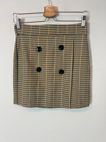 HAILYS. Falda pata de gallo. T XS