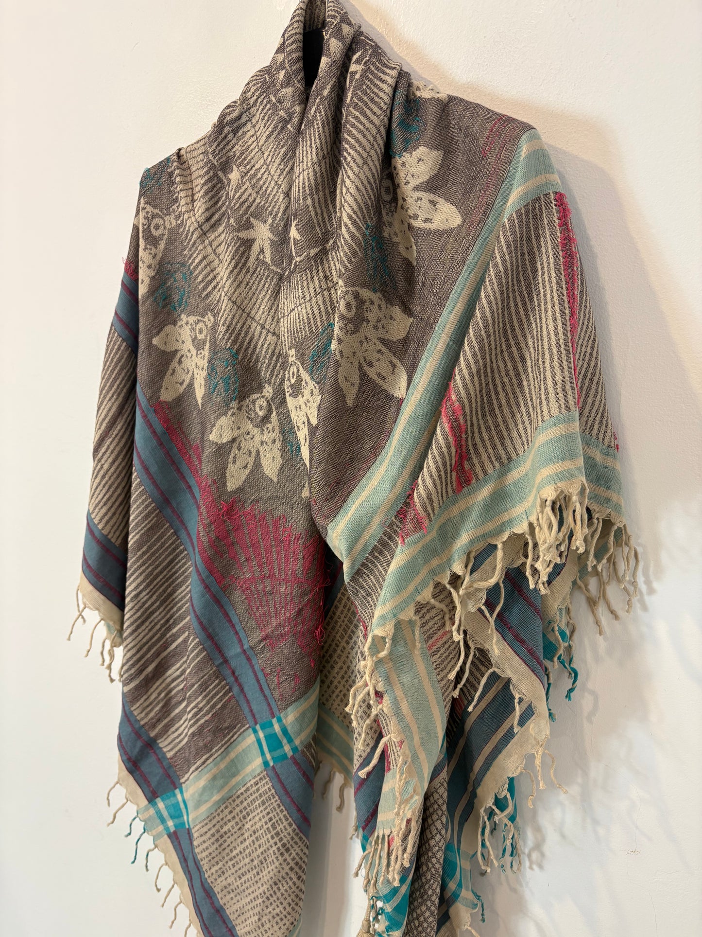 ZADIG & VOLTAIRE. Pañuelo algodón estampado