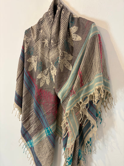 ZADIG & VOLTAIRE. Pañuelo algodón estampado