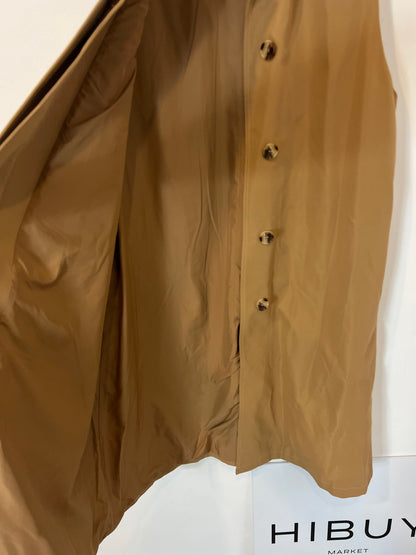 INDI&COLD. Chaleco largo efecto gabardina . T M