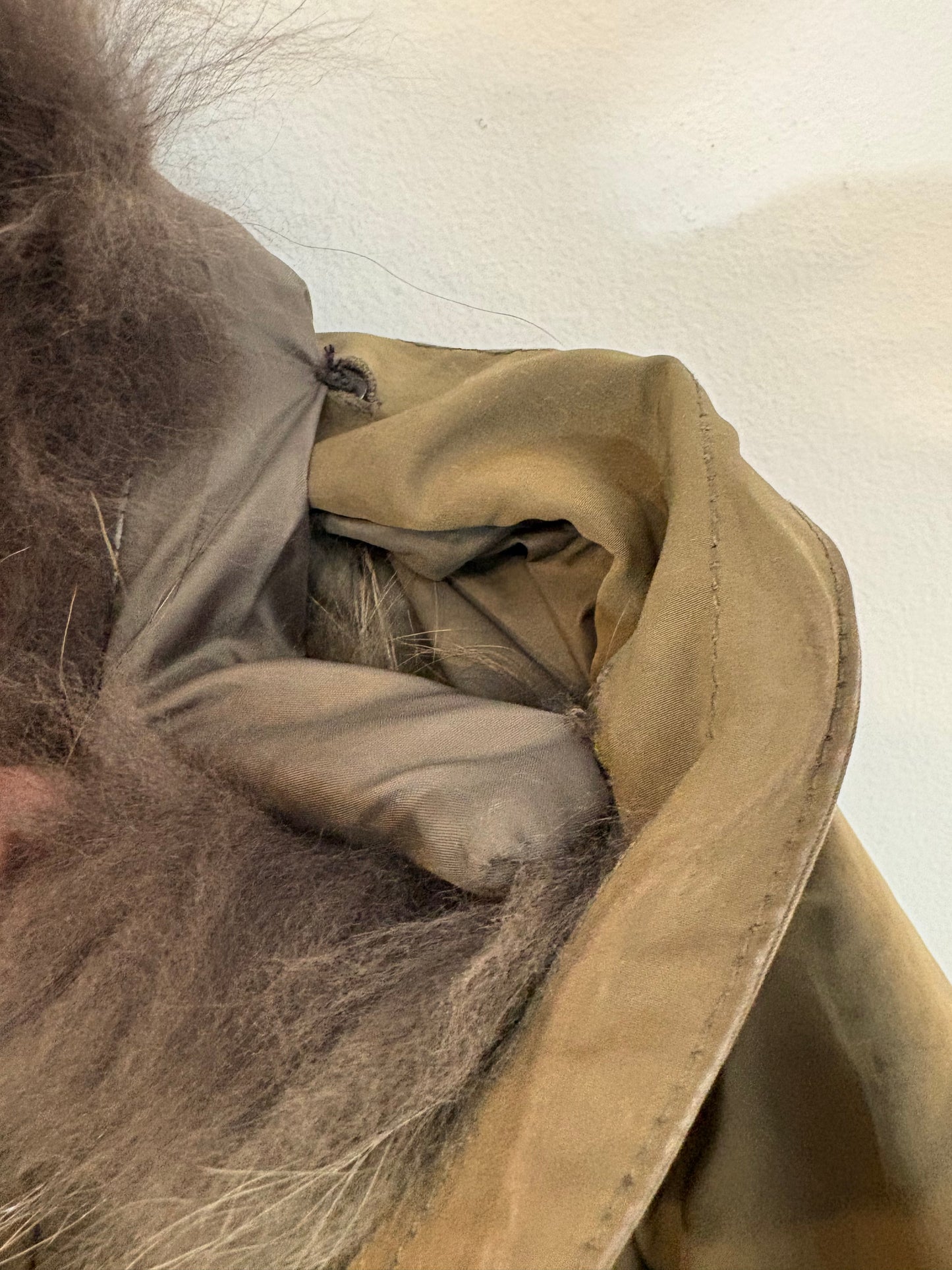 THE KOOPLES. Parka acolchada verde caqui. T L