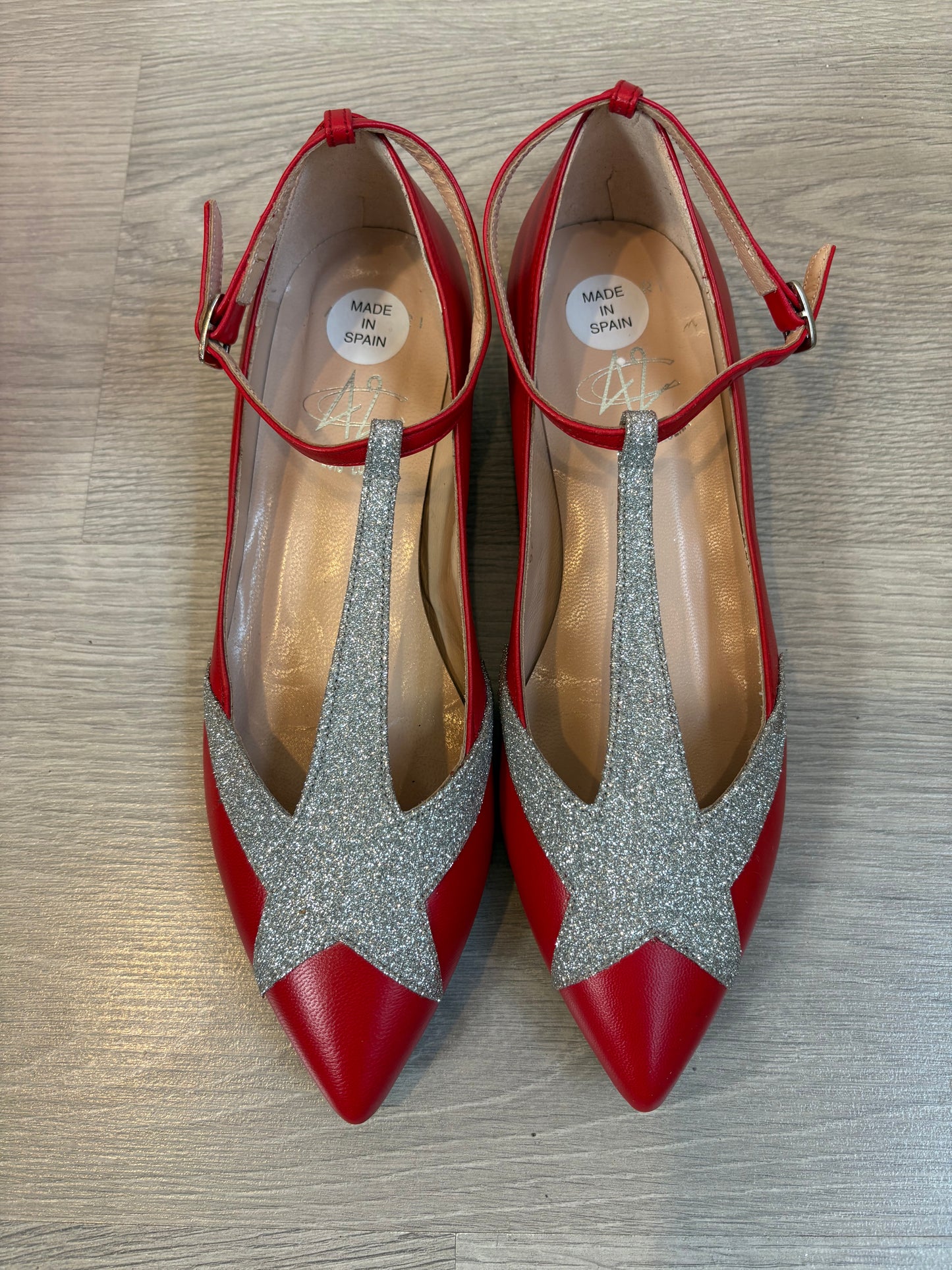 ANGARI. Zapatos doble textura