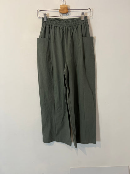 Pantalón verde algodón