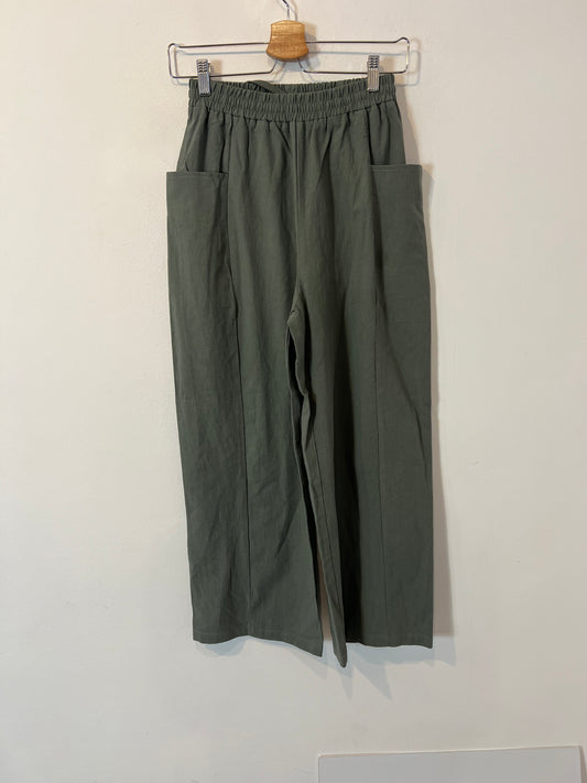 Pantalón verde algodón
