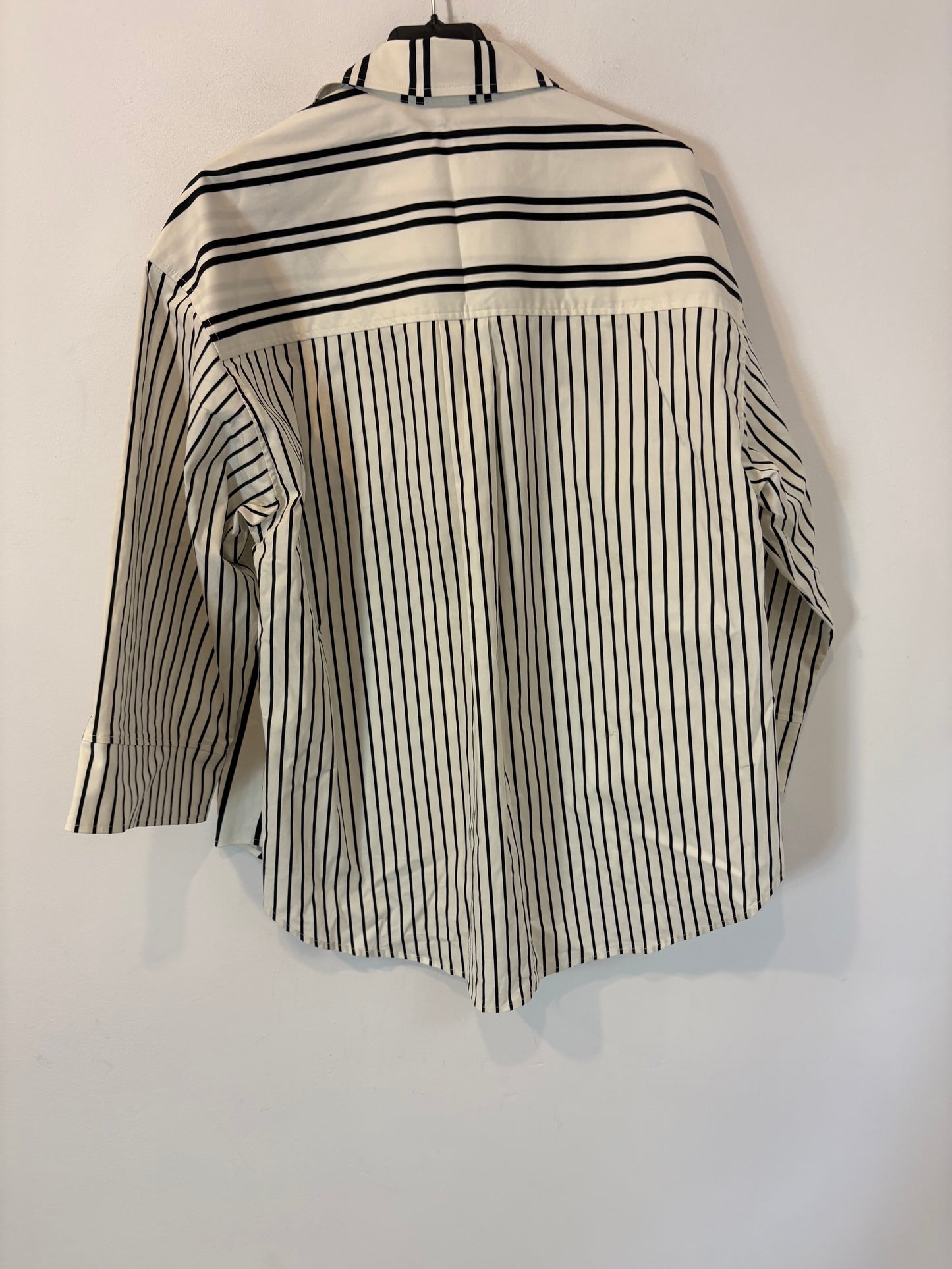 ZARA. Jacket with mottled gray wool. TS