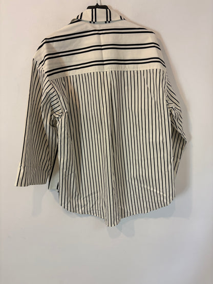 ZARA. Jacket with mottled gray wool. TS