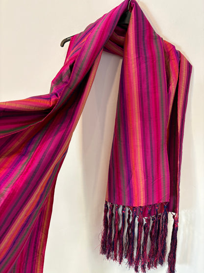 OLIVARES. Bufanda rayas colores