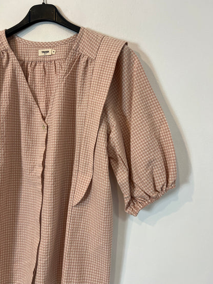 TRIANA BY C. Blusa cuadros rosas T.s