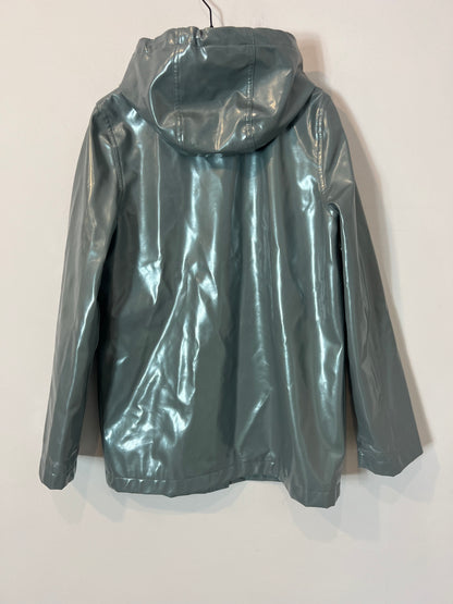 TOPSHOP. Grey waterproof raincoat, size 38