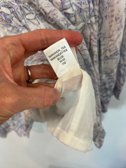 ANTIK BATIK. Blusa fluida bordada T.m