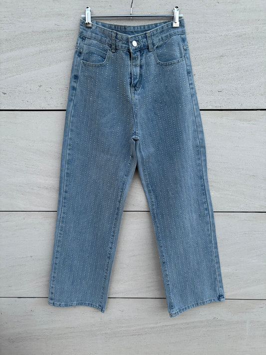 OTRAS. Denim tachuelas rectos