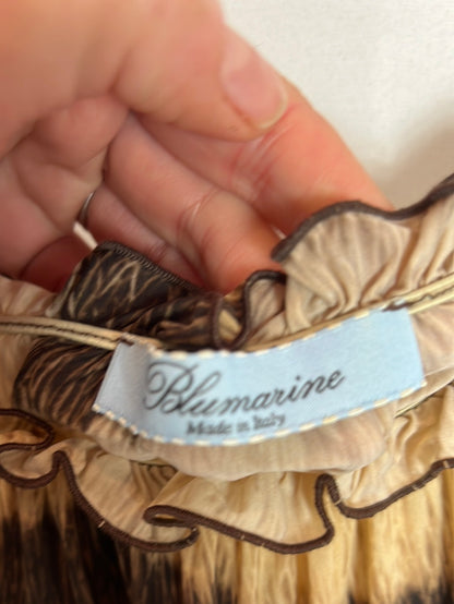 BLUMARINE. Short print dress. TM