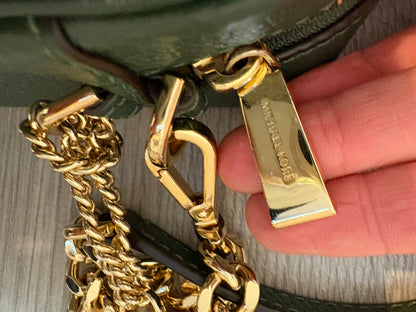 MICHAEL KORS. Bolso piel verde bandolera