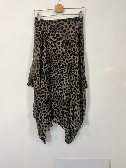 BIMBA Y LOLA. Falda animal print