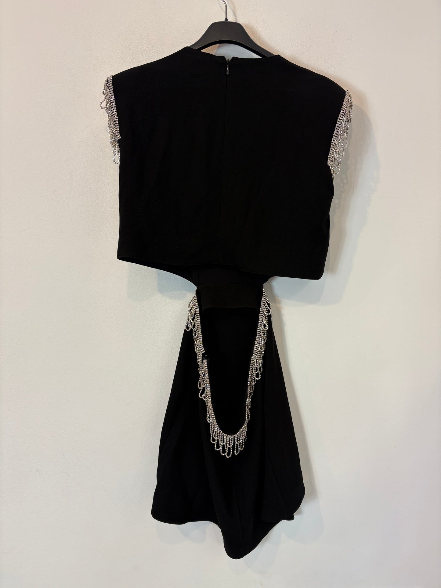 SHEIN. Burgundy Fringed Cardigan Tl