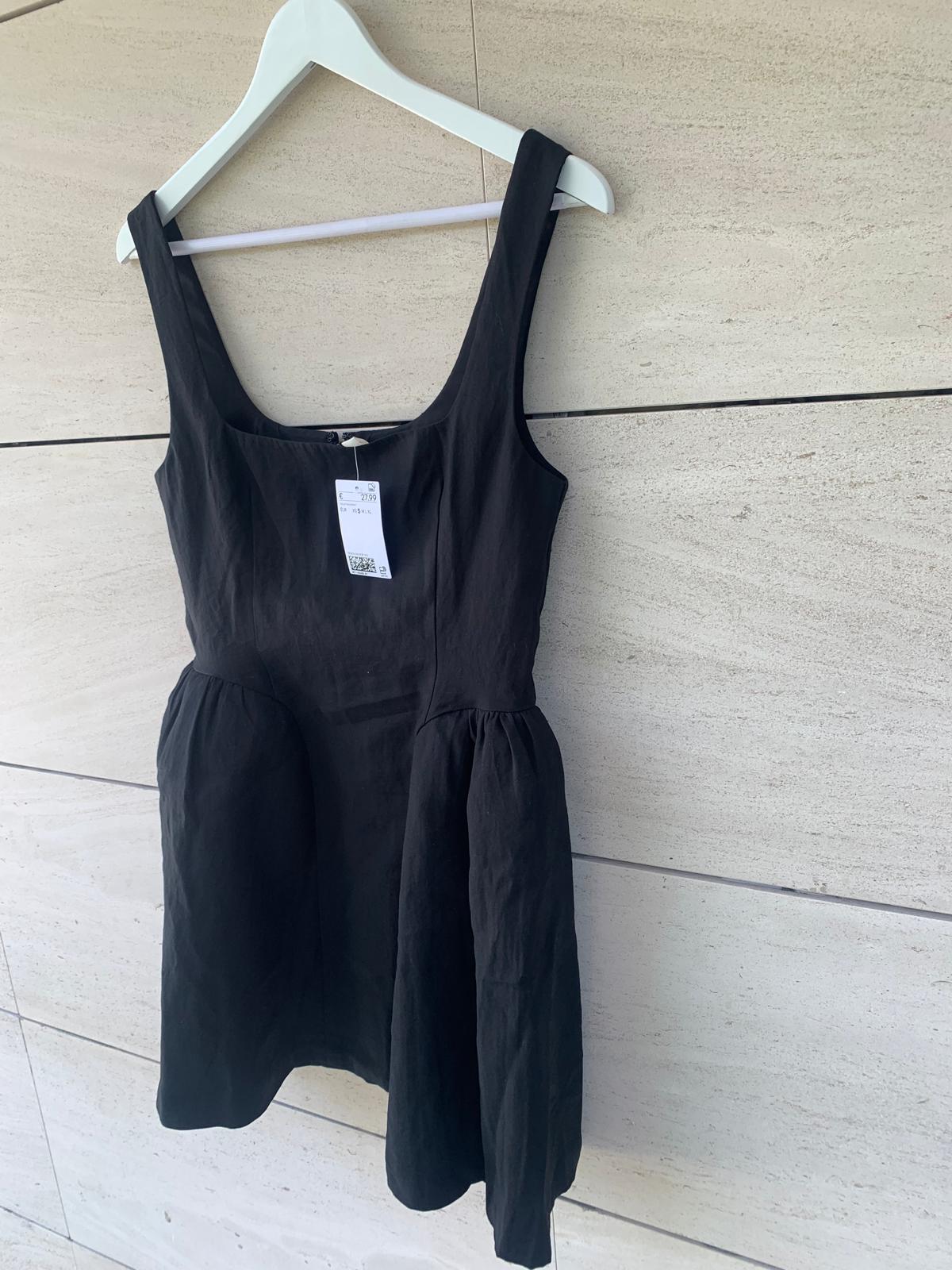 ZARA. Mustard textured back top. TS