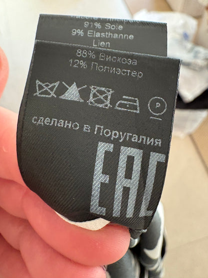 ISABEL MARANT. Animal print silk skirt, size 36