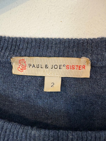 PAUL&JOE. Jersey lana estampado lobo