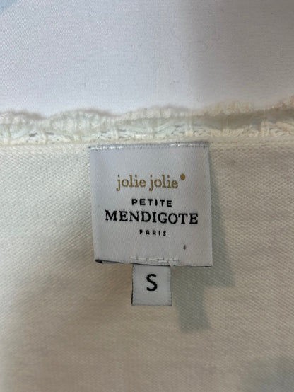 JOLIE JOLIE. Top blanco punto T.s