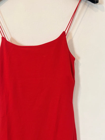 ZARA. Vestido entallado rojo  T.m