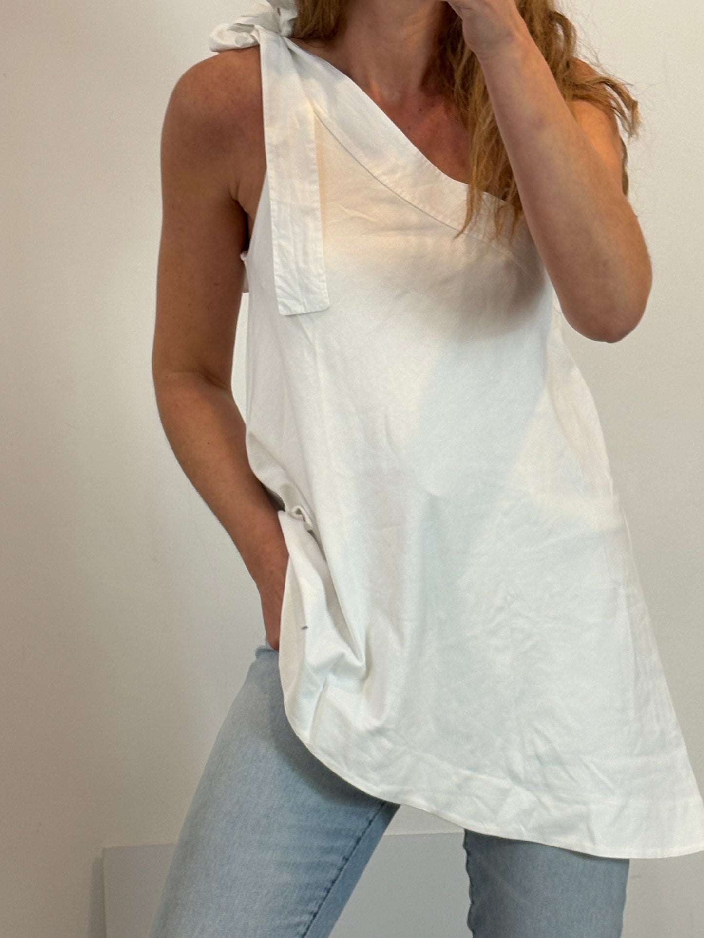 COS.Blusa asimétrica T.S