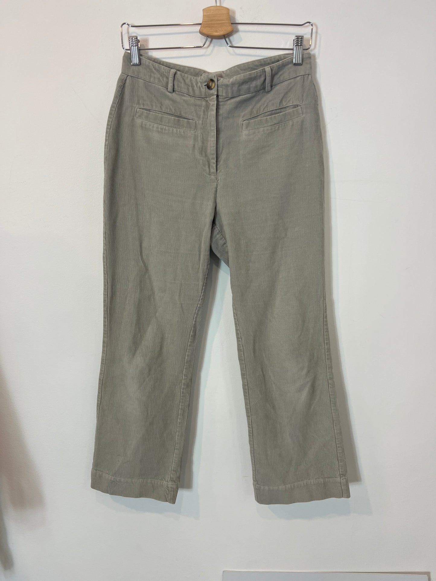 PETITE MENDIGOTE. Pantalón gris micropana. T 36