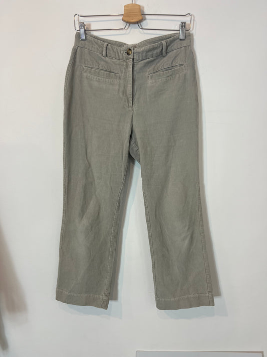 PETITE MENDIGOTE. Pantalón gris micropana. T 36