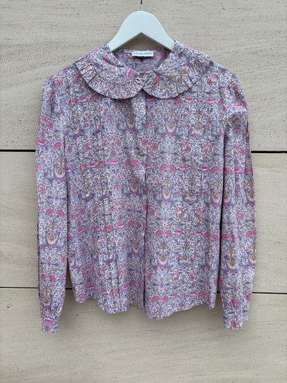 MARÍA DE LA ORDEN. Blusa estampado flores