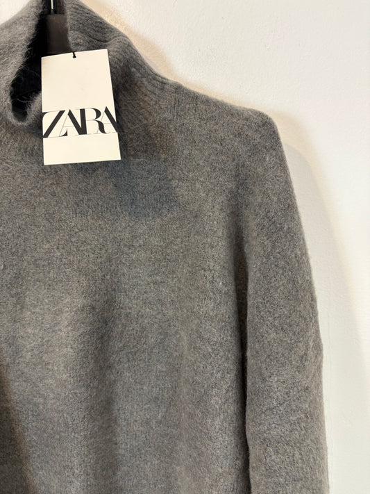 OTHERS. Long knit dress with neckline detail. TS