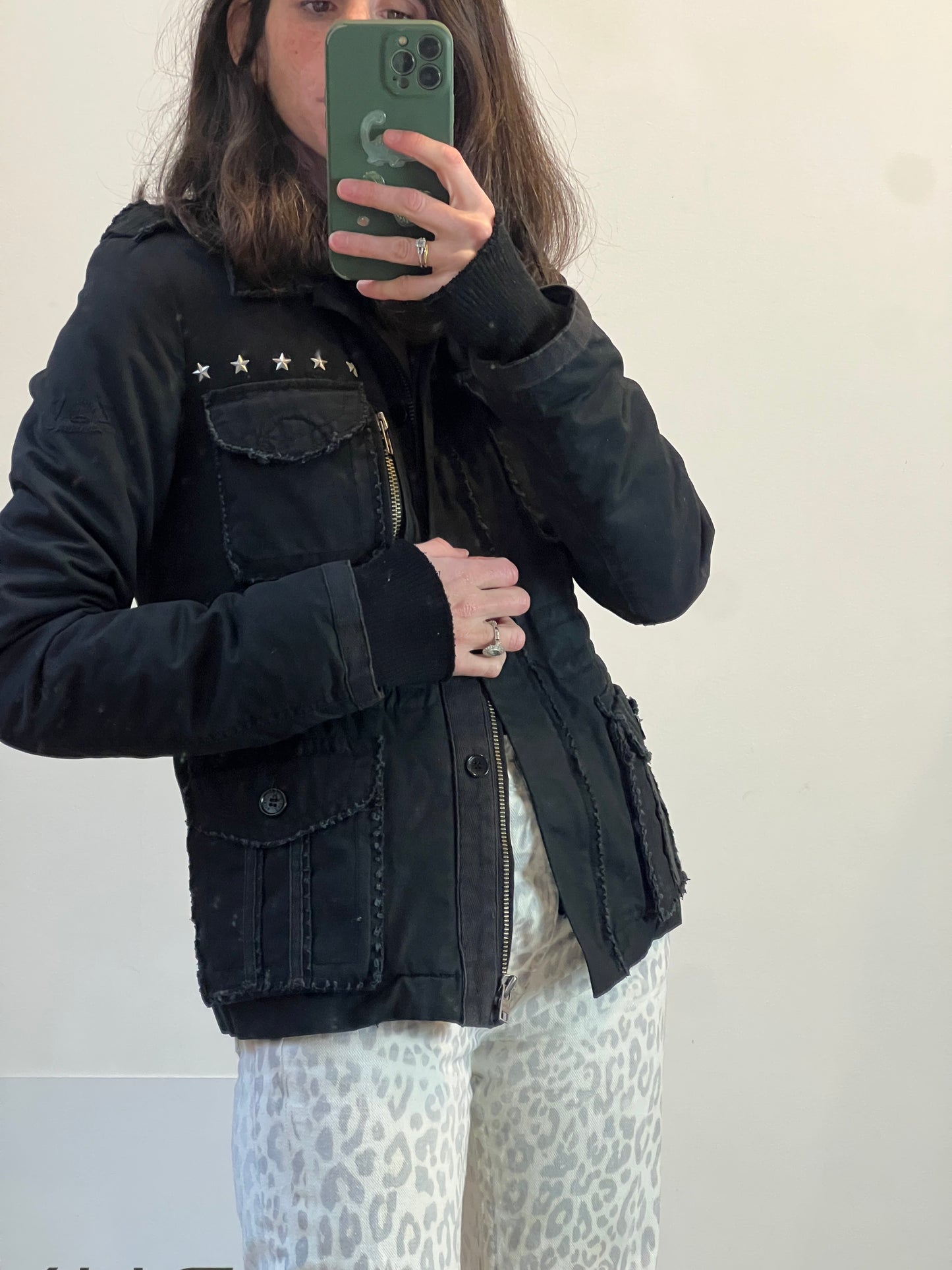 ZADIG & VOLTAIRE. Cazadora acolchada militar