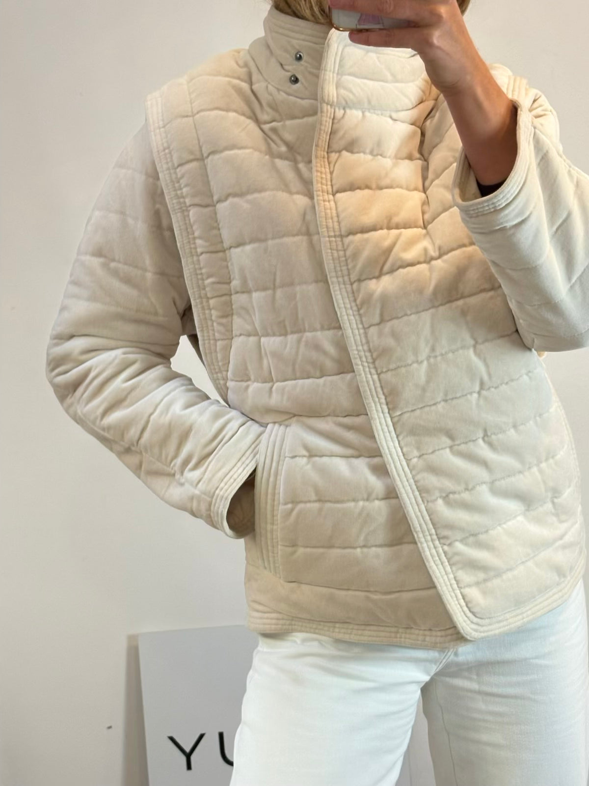 ISABEL MARANT ETOILE. Chaqueta acolchada convertible Areta