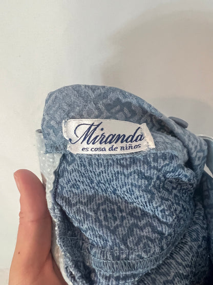 OTRAS. Ranita azul textura y detalles. T 9 meses