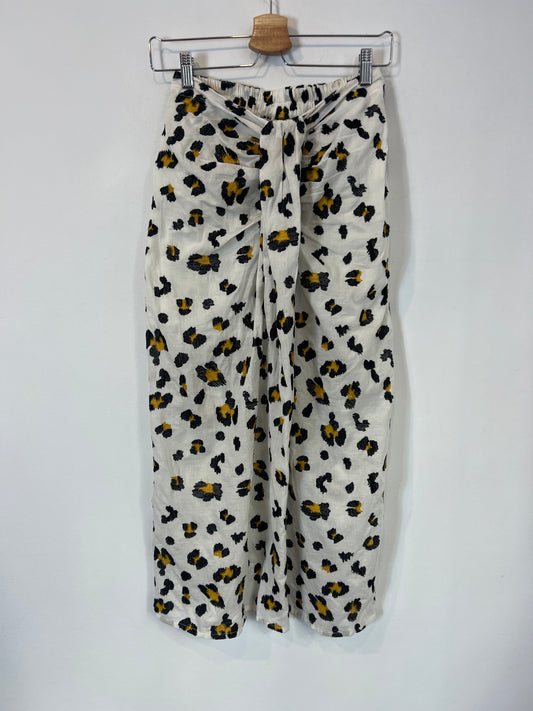 MICHONET. Falda midi efecto pareo. T S