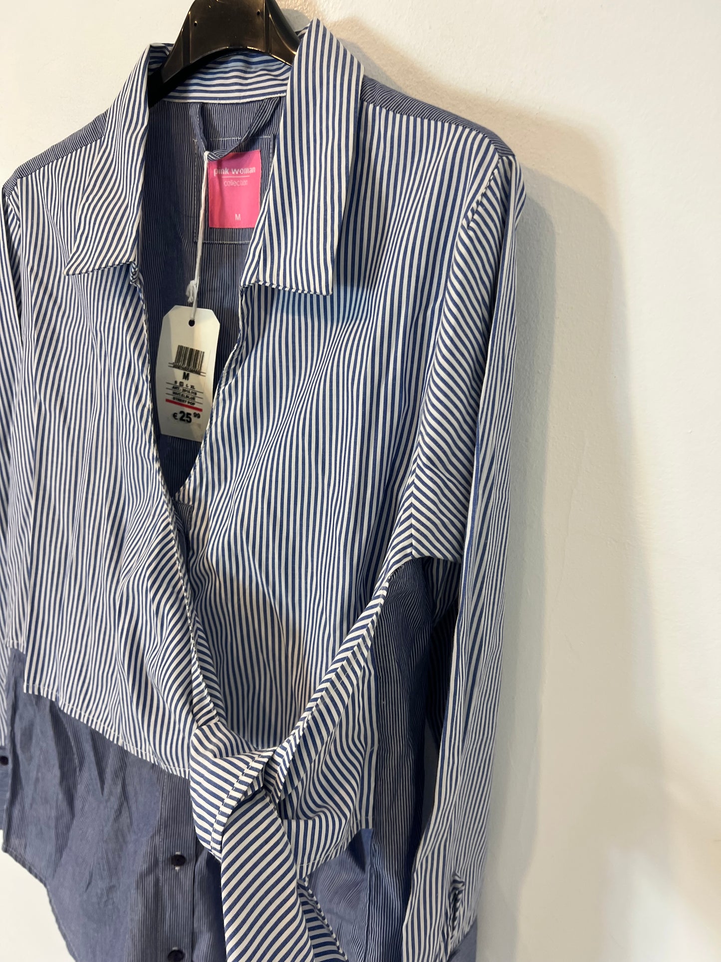 PINK WOMAN. blusa rayas lazada T.m