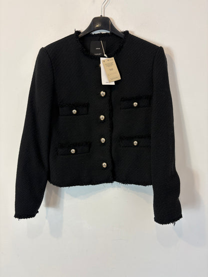 ZARA. Mustard textured back top. TS