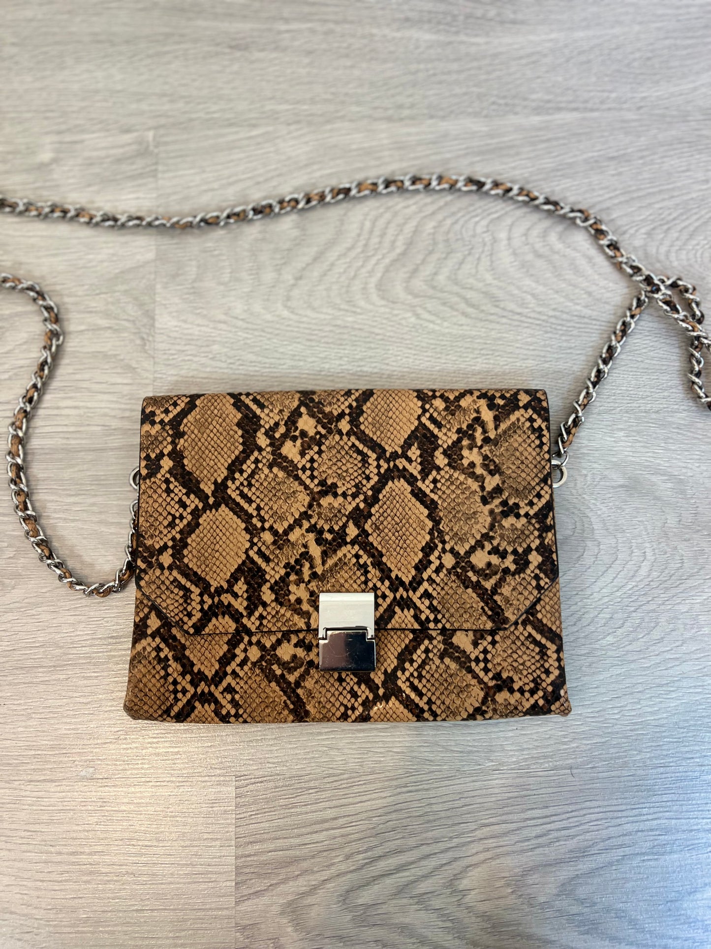 ZARA. Animal print bag