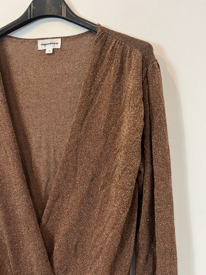 SUPERDOWN. Vestido punto hilos