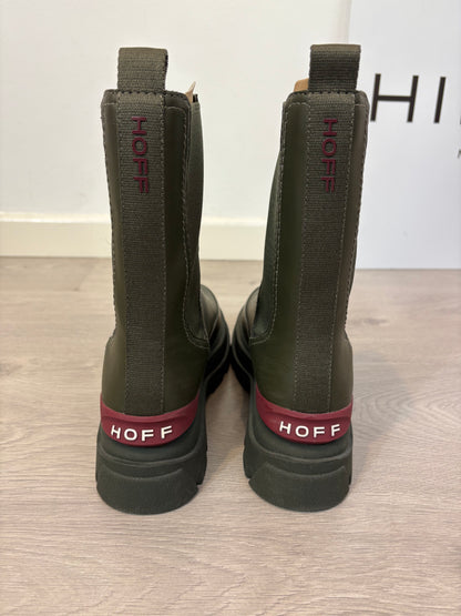 HOFF. Botas verdes textura T.39