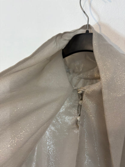 MALO Italia . Blusa semitransparente seda