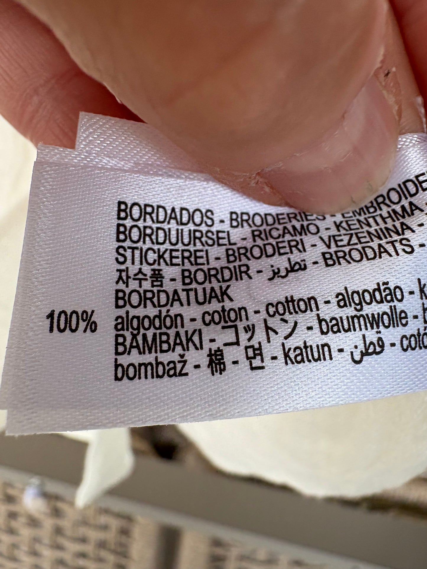 ZARA. Crochet cotton blouse. Size XS