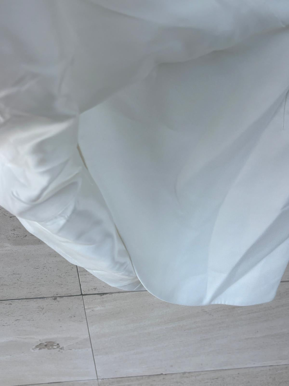 MYBESTFRIENDS. Vestido corto blanco