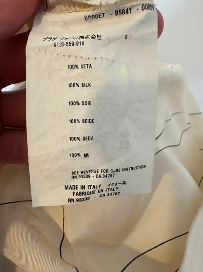 PRADA. Vestido seda vintage