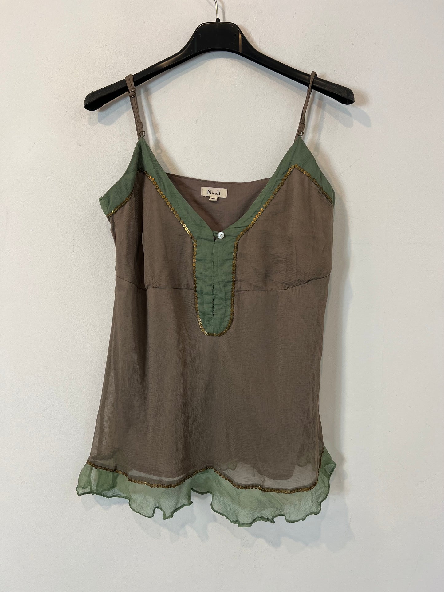 NICOLÍ. top bicolor abalorios T.18 (s)