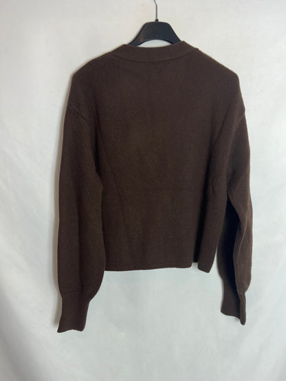 REFORMATION. Rebeca marrón cashmere . T XS