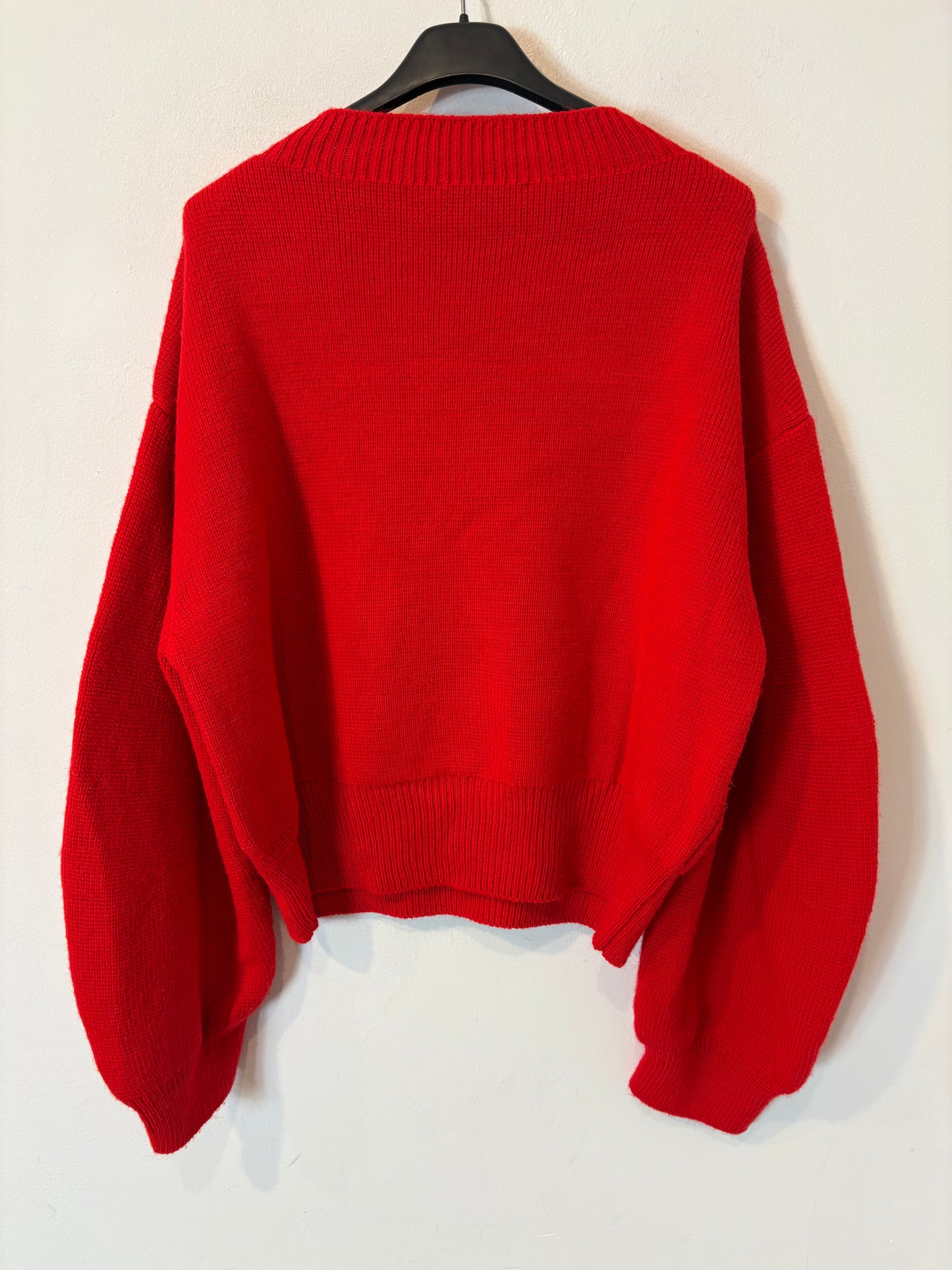 MANGO. Jersey rojo perkins